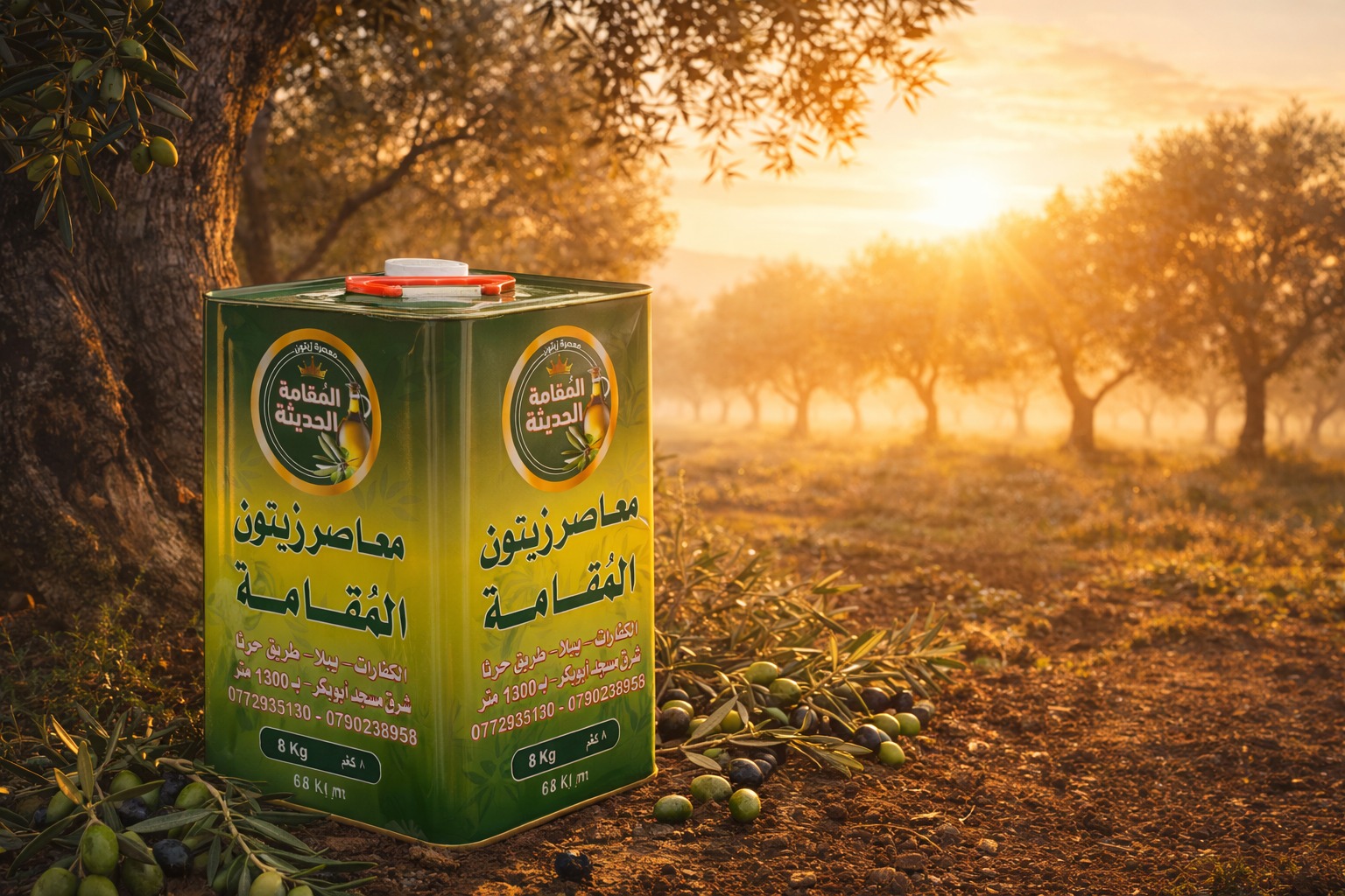 Olive oil serving bottle