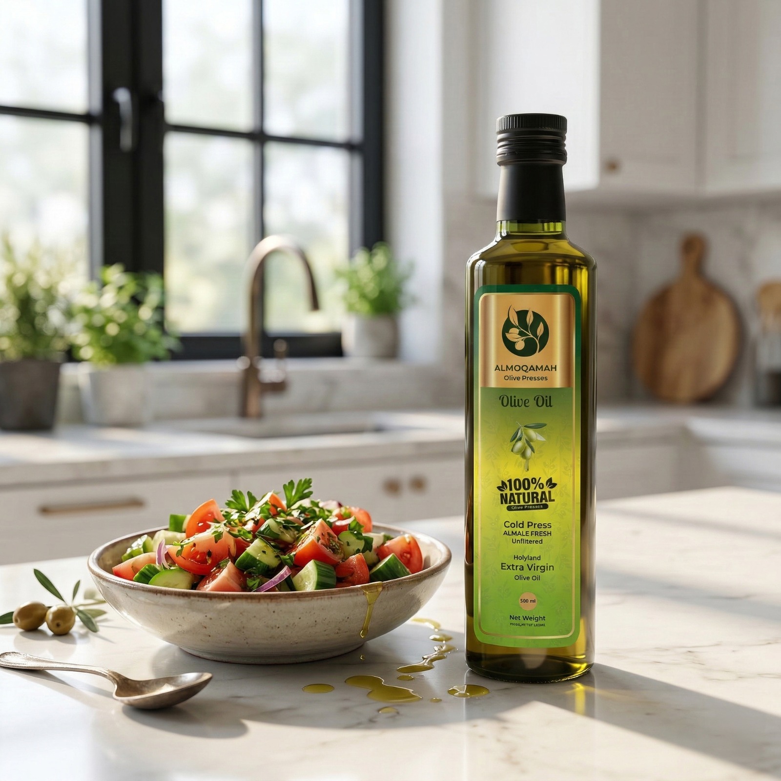 Olive oil bottle
